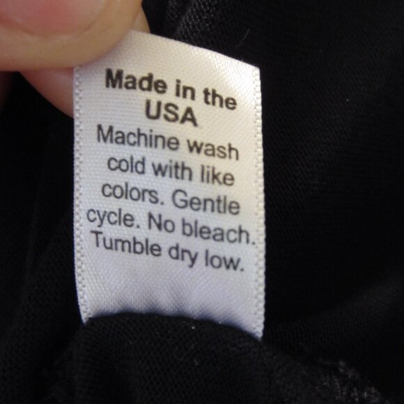 Michael Stars Maxi Dress Black Size M Sleeveless Micro Modal - Picture 15 of 15